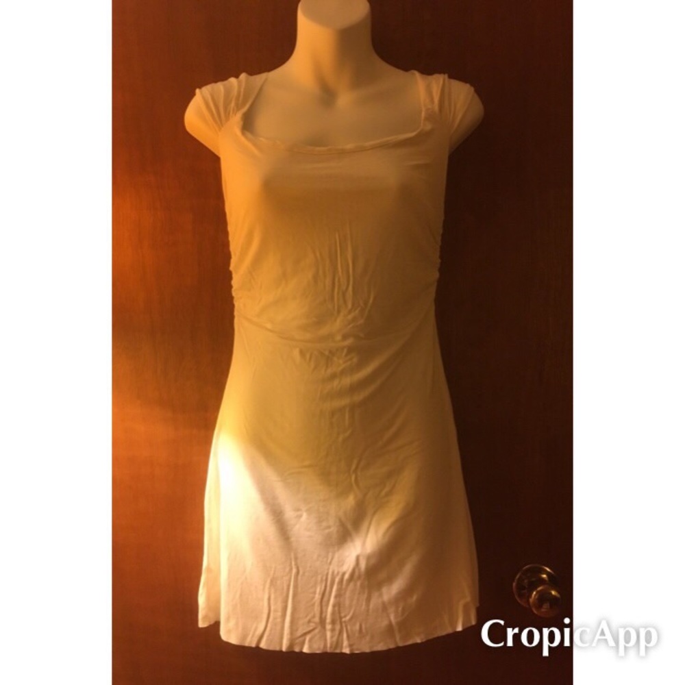Light White Dress .